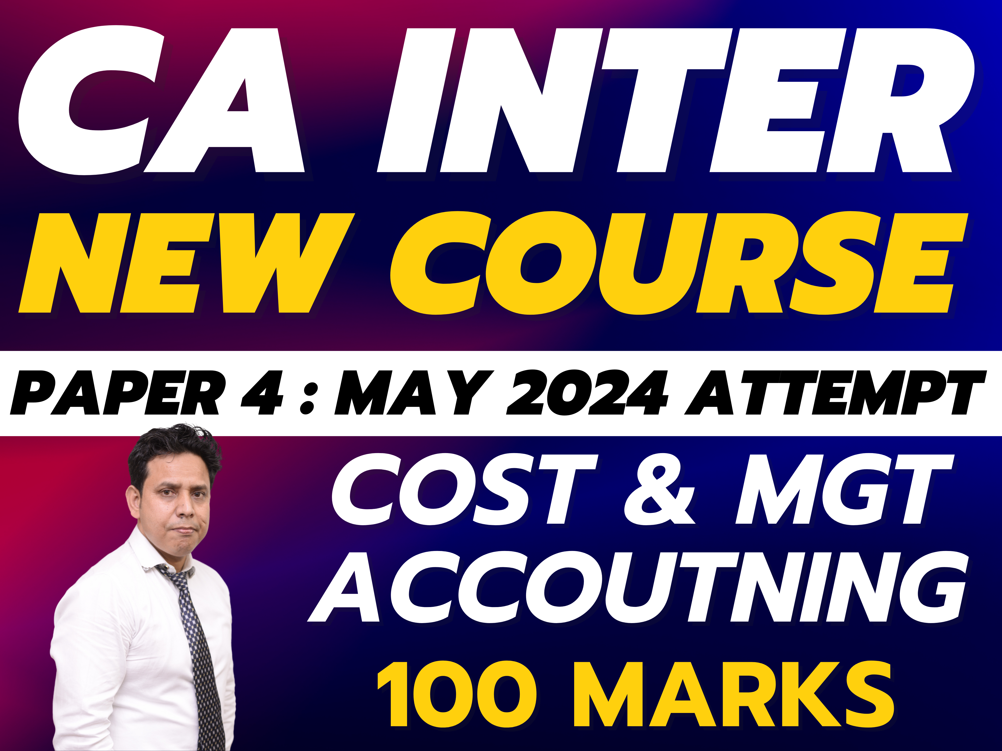 ca inter new course cost & management accounting by cma ali naqvi