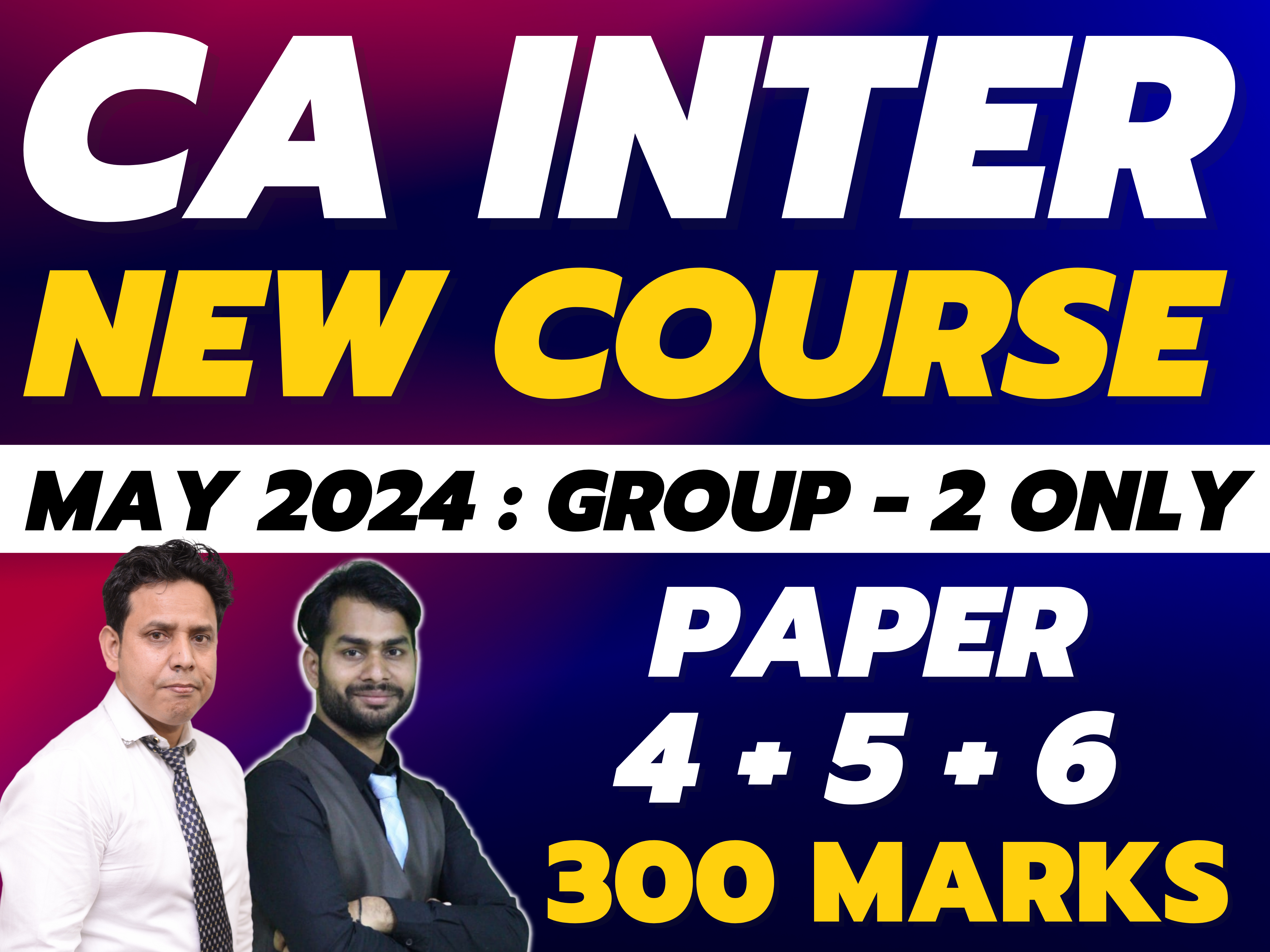 ca inter new course group 2 combo by rkg team